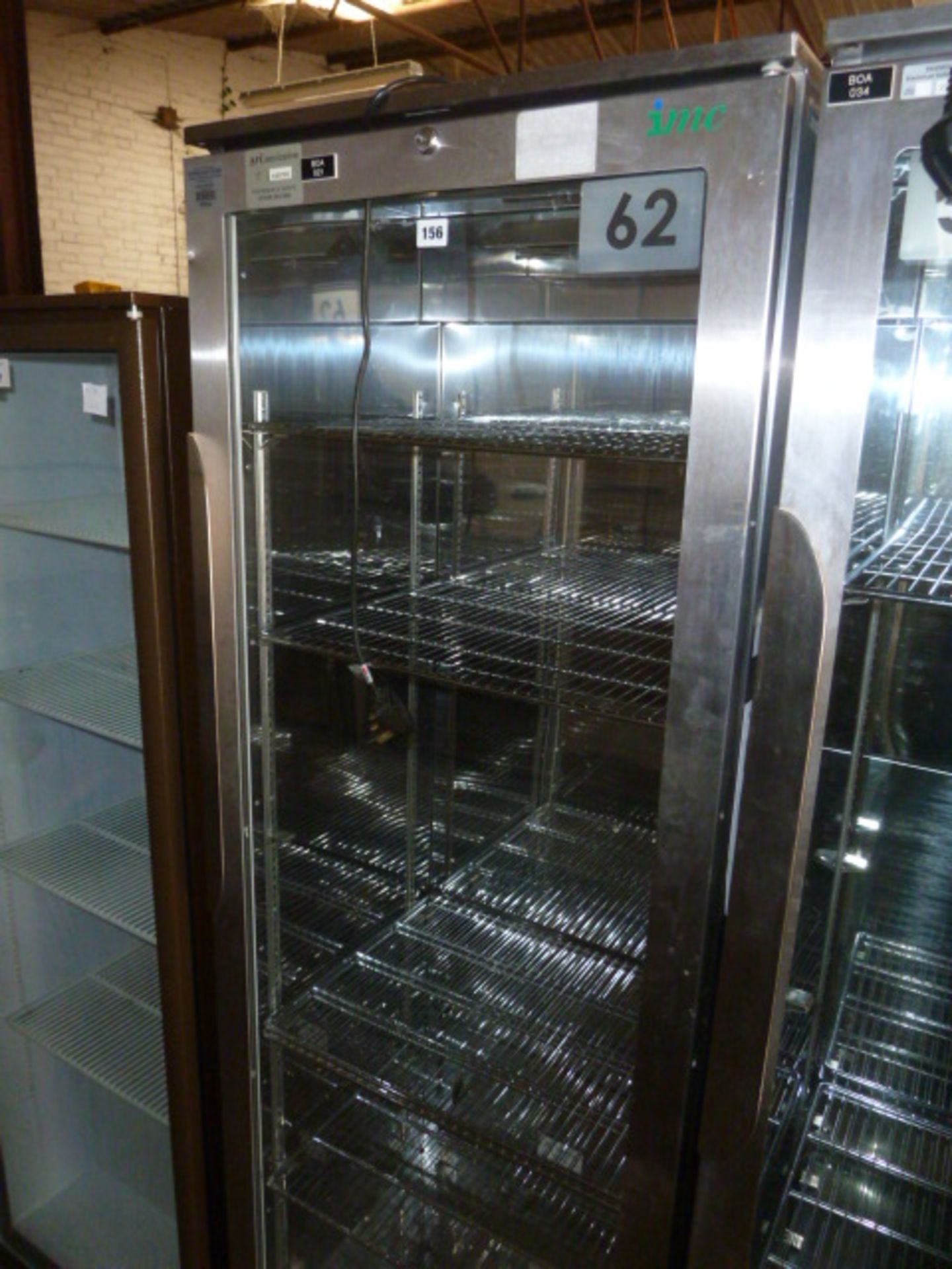 (8) 60cm IMC TC60 single door glazed display fridge