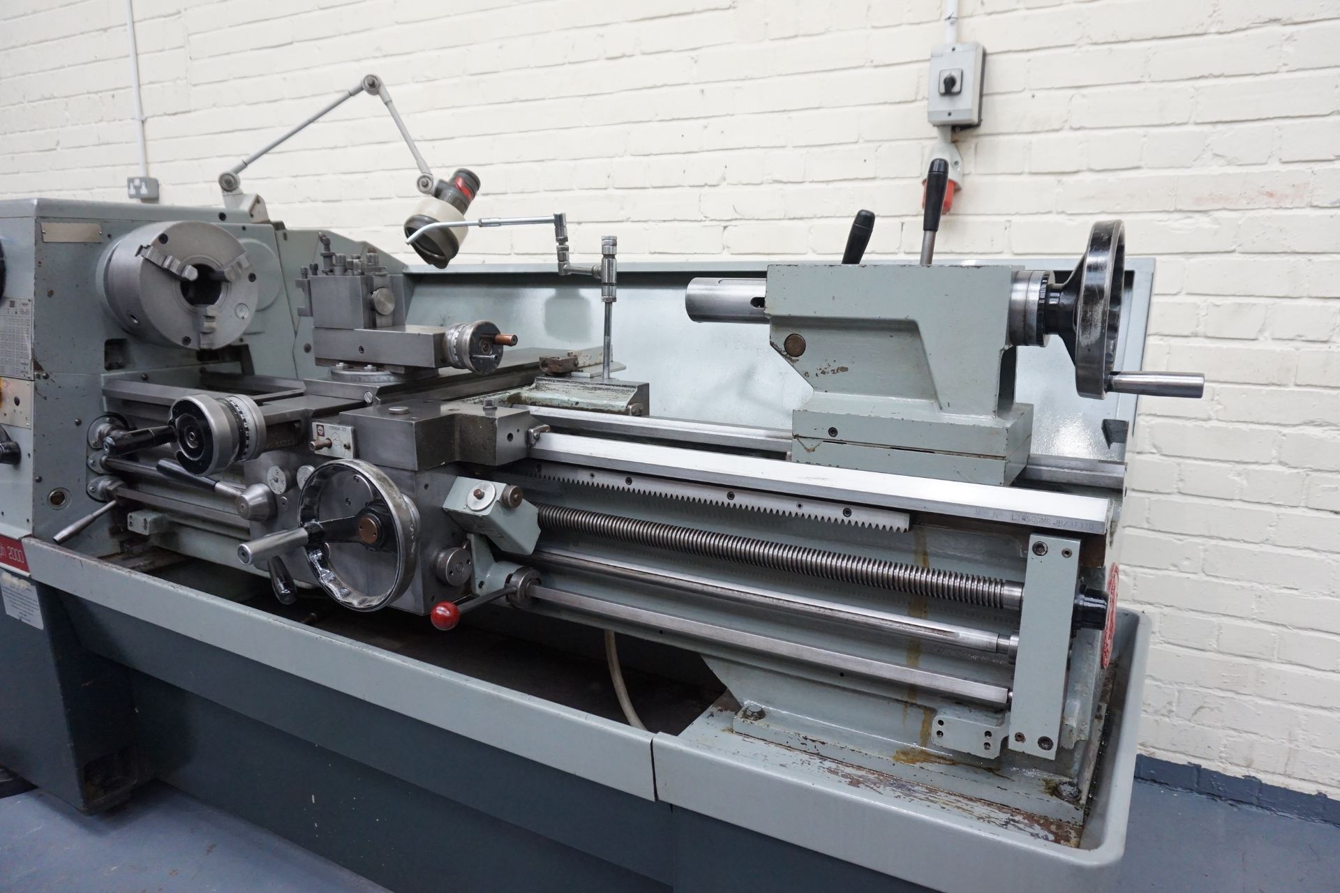 A Colchester Triumph 2000 Gap Bed Centre Lathe; Sw - Image 8 of 9