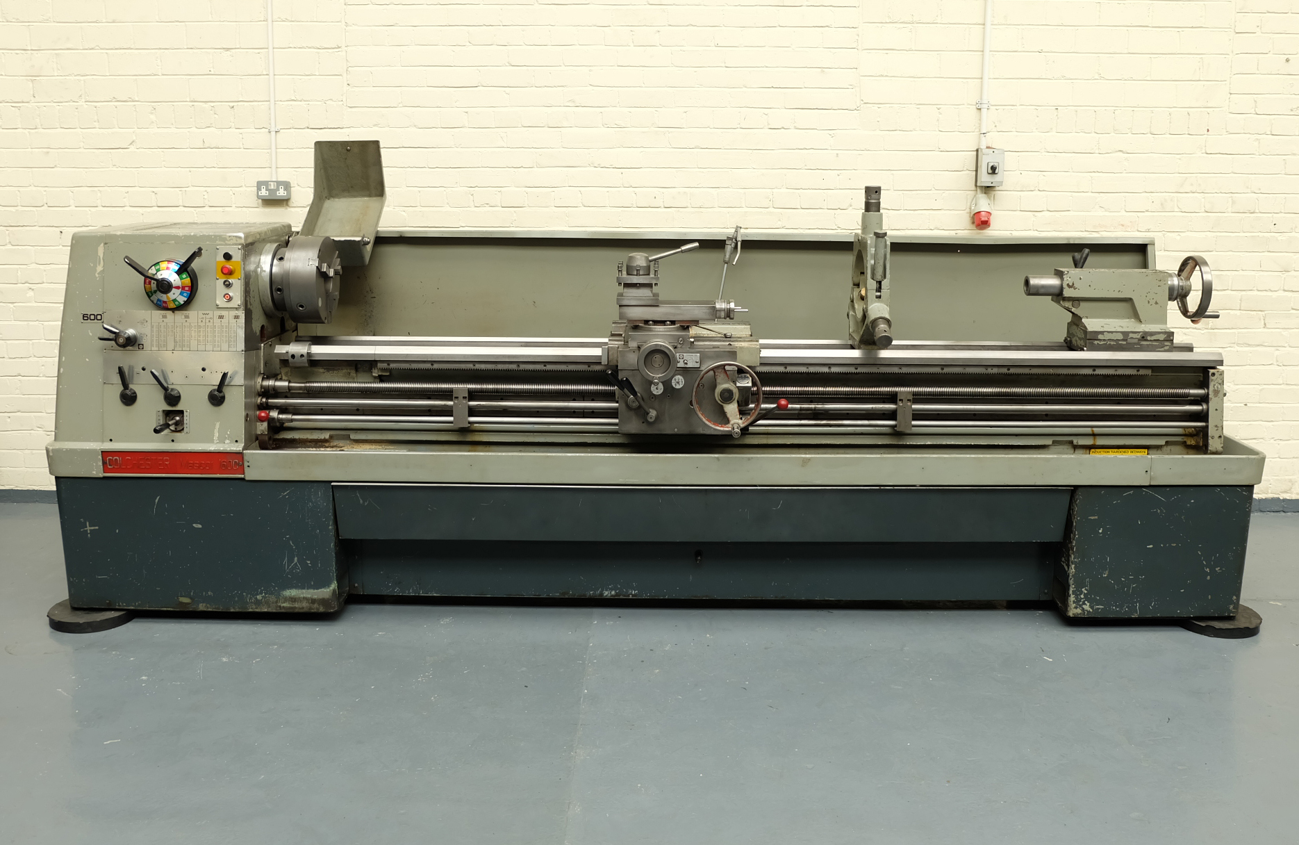 Lot 10 - A COLCHESTER MASCOT 1600 Gap Bed Centre Lathe; Swi