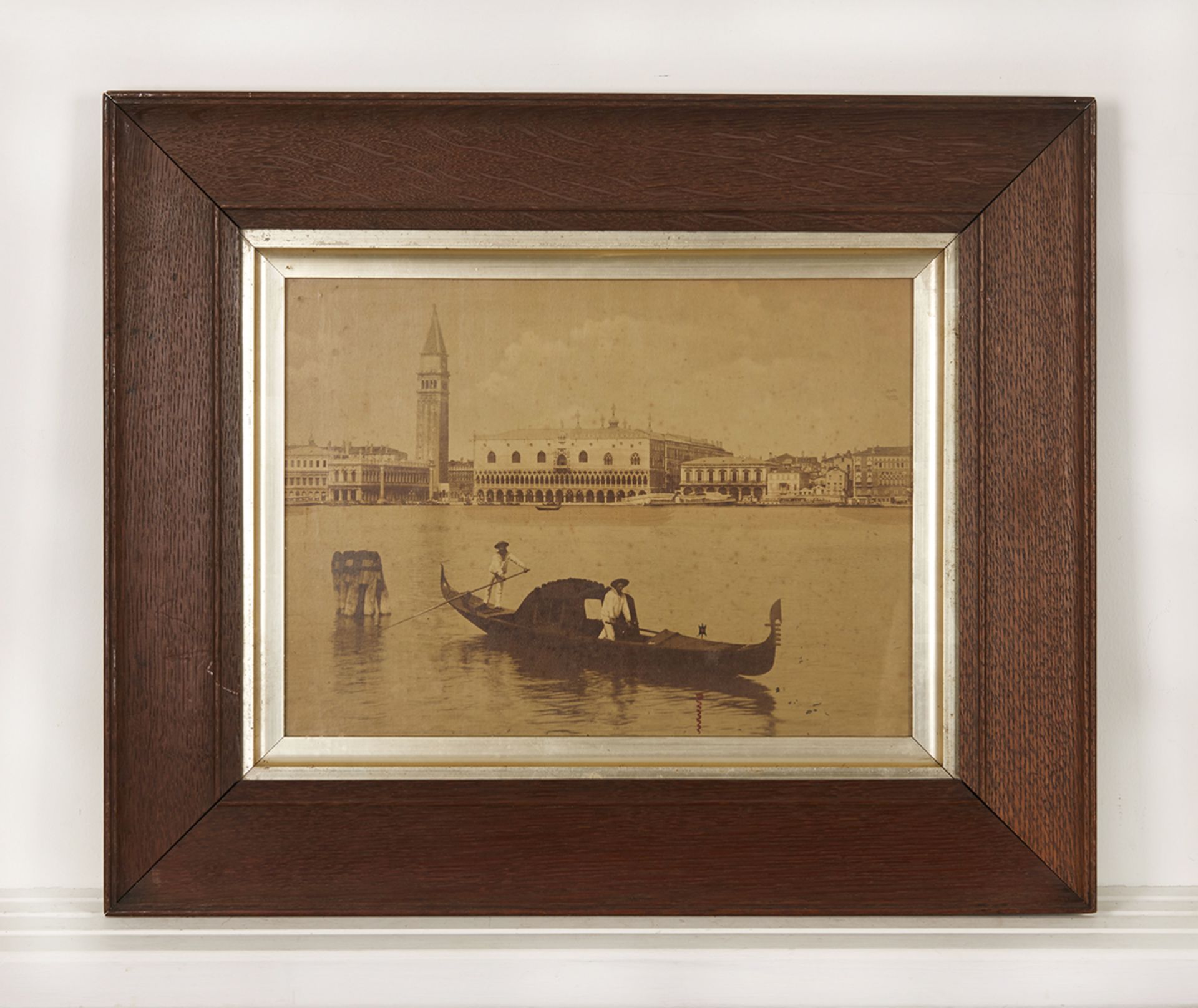 ANTIQUE PHOTOGRAPH, DOGE PALACE VENICE, 19TH CENTURY