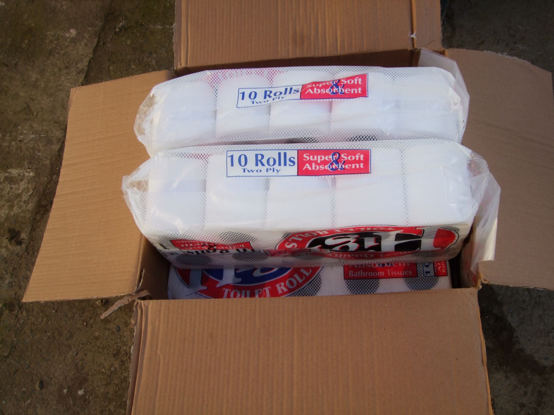 1 pallet consisting of -  2,000 rolls of toilet paper 2 Ply super soft and absorbent toilet - Bild 2 aus 3