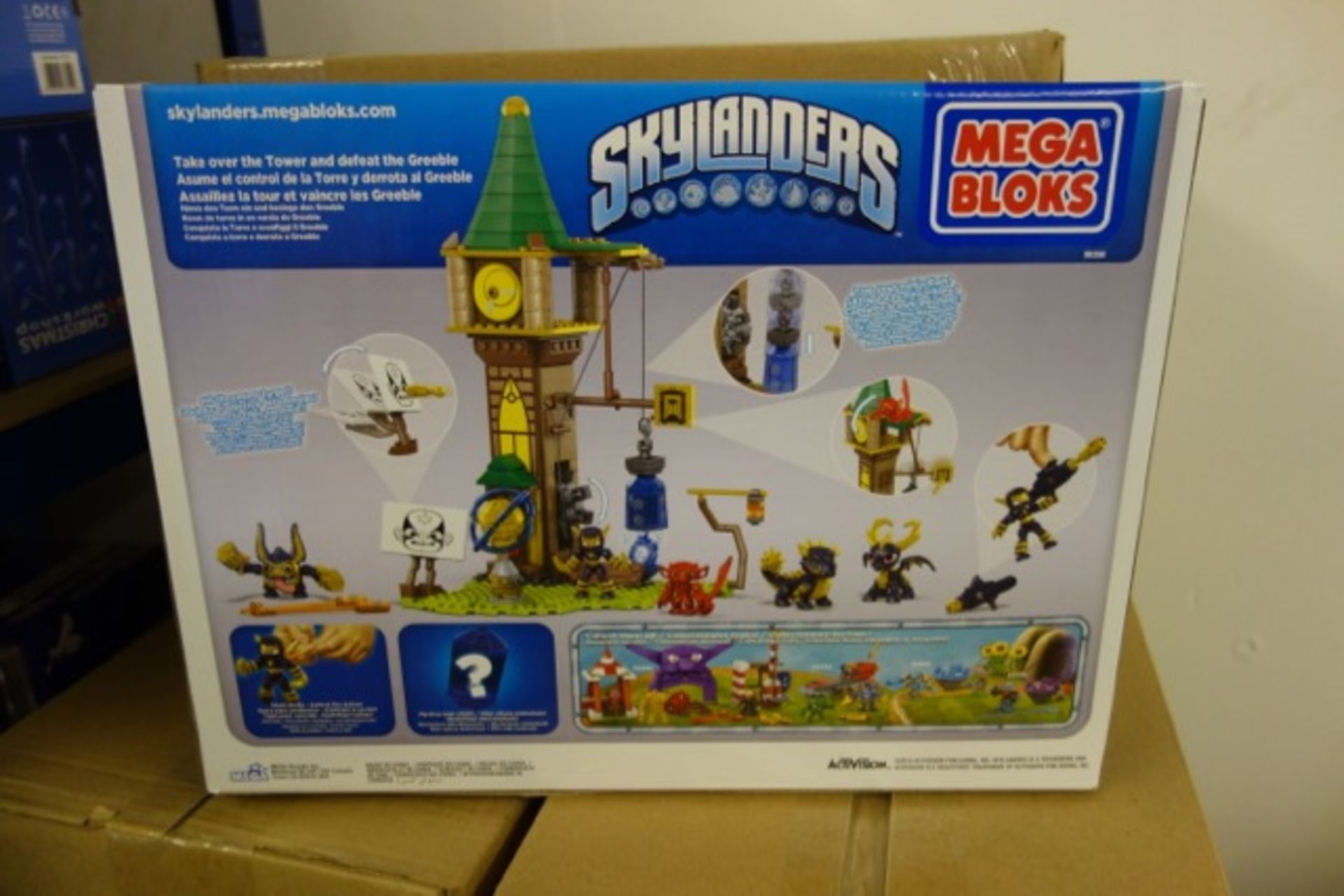 7 x Brand New Mega Bloks Skylanders Tower of Time 296 Piece Play Set. Original RRP £49.99 each, - Image 2 of 2