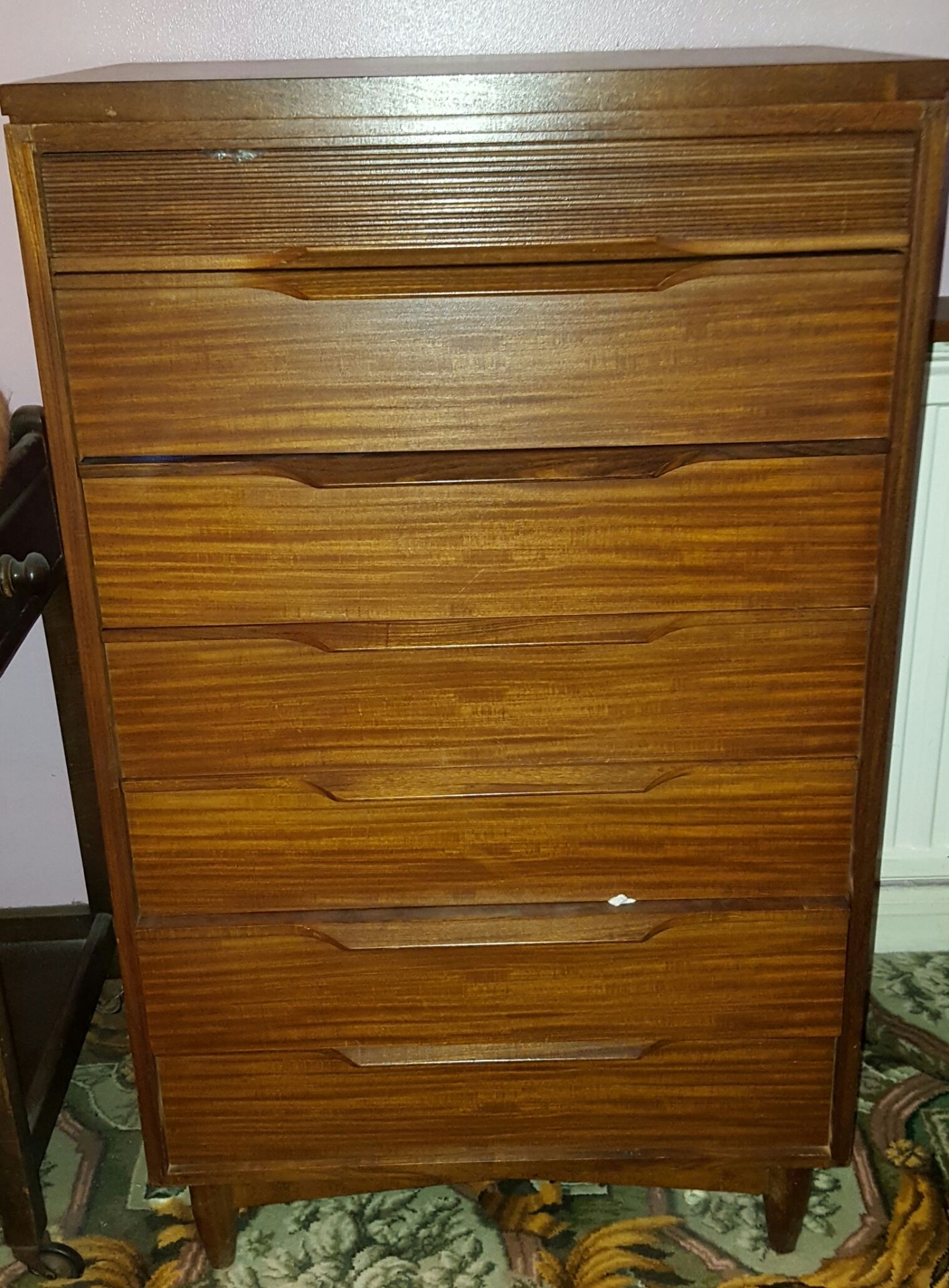 Vintage Retro Dressing Table & Drawers - Image 2 of 2