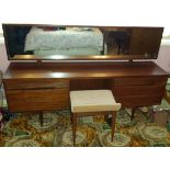 Vintage Retro Dressing Table & Drawers