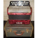 Piano Accordion Hohner Erica