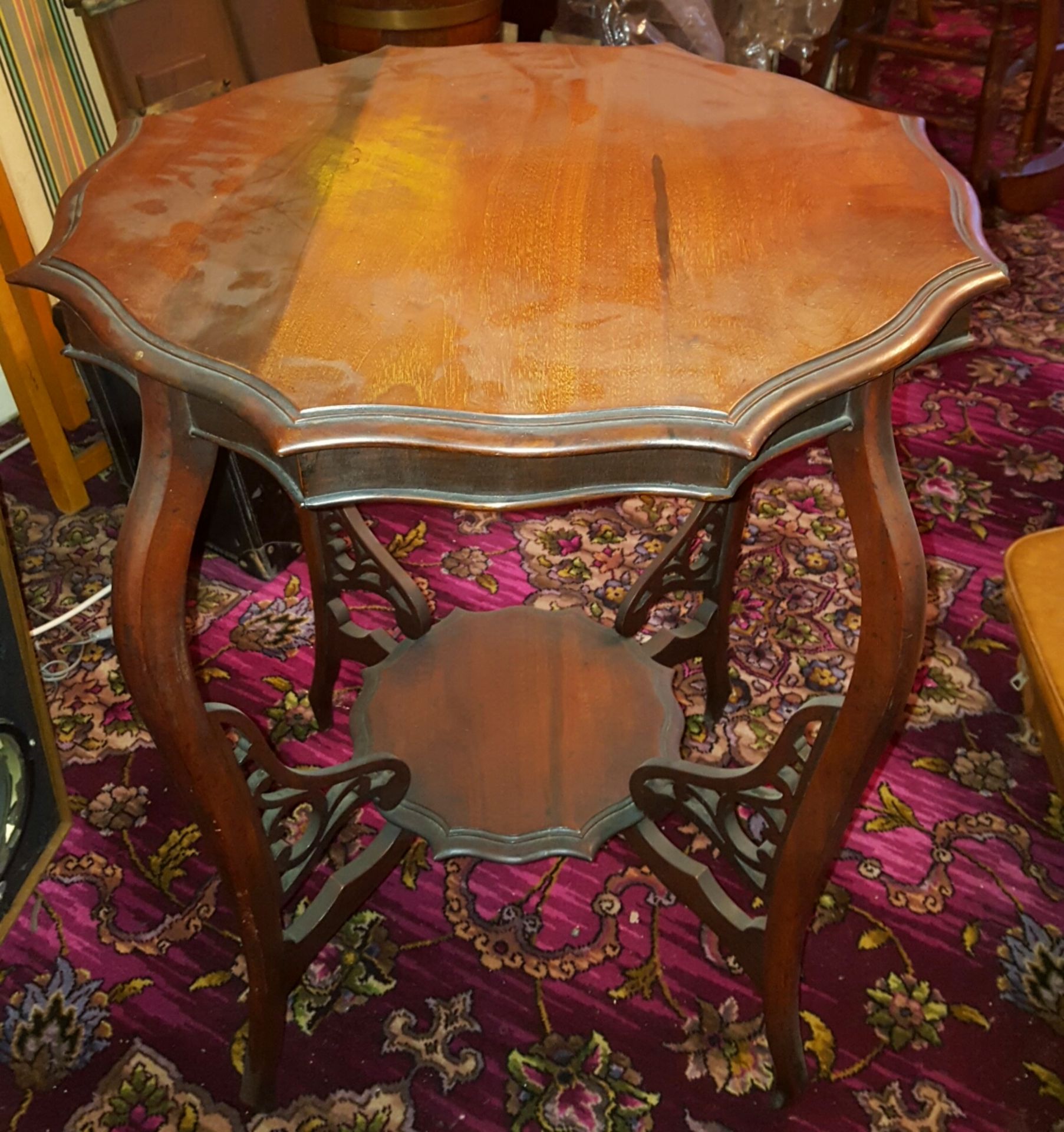 Vintage Wooden Hall or Conservatory Table