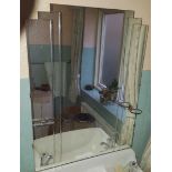 Art Deco Style Bathroom Mirror