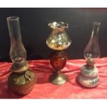 3 Oil Lamps