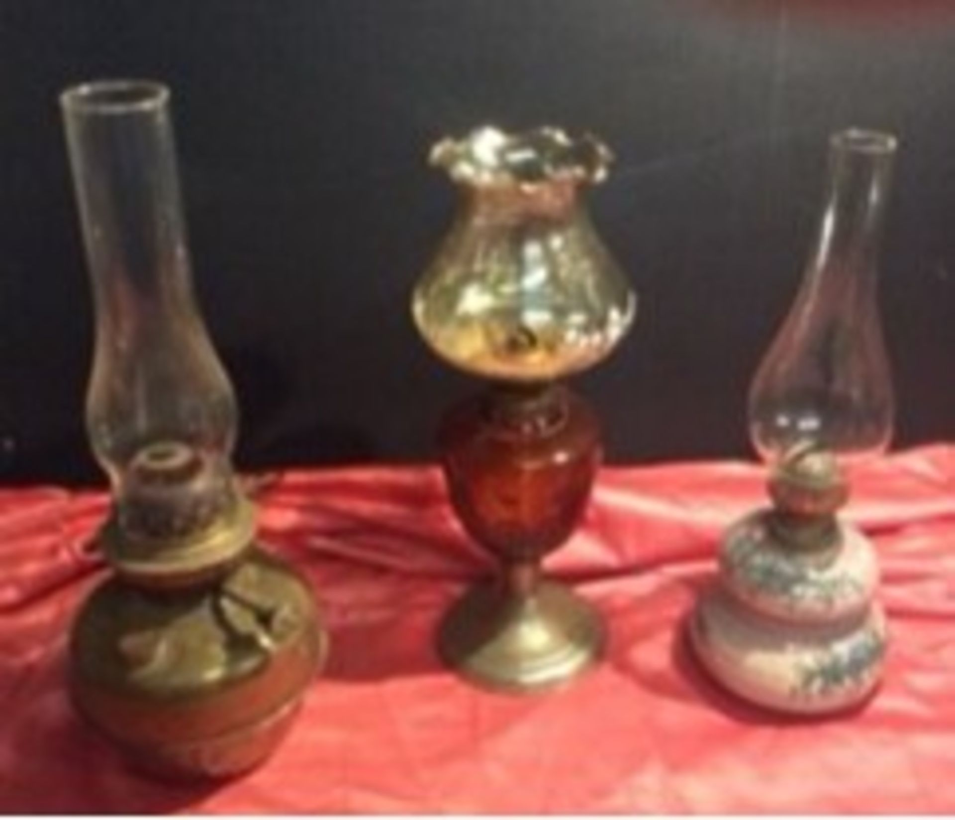 3 Oil Lamps