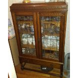 Oak Display Cabinet