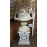 Garden Planter Urn on Stand