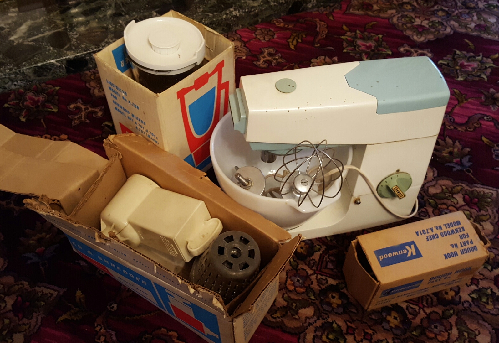 Vintage Kenwood Mixer & Accessories