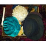 Box of Assorted Vintage & Hats Gloves