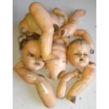 Assorted Doll Parts