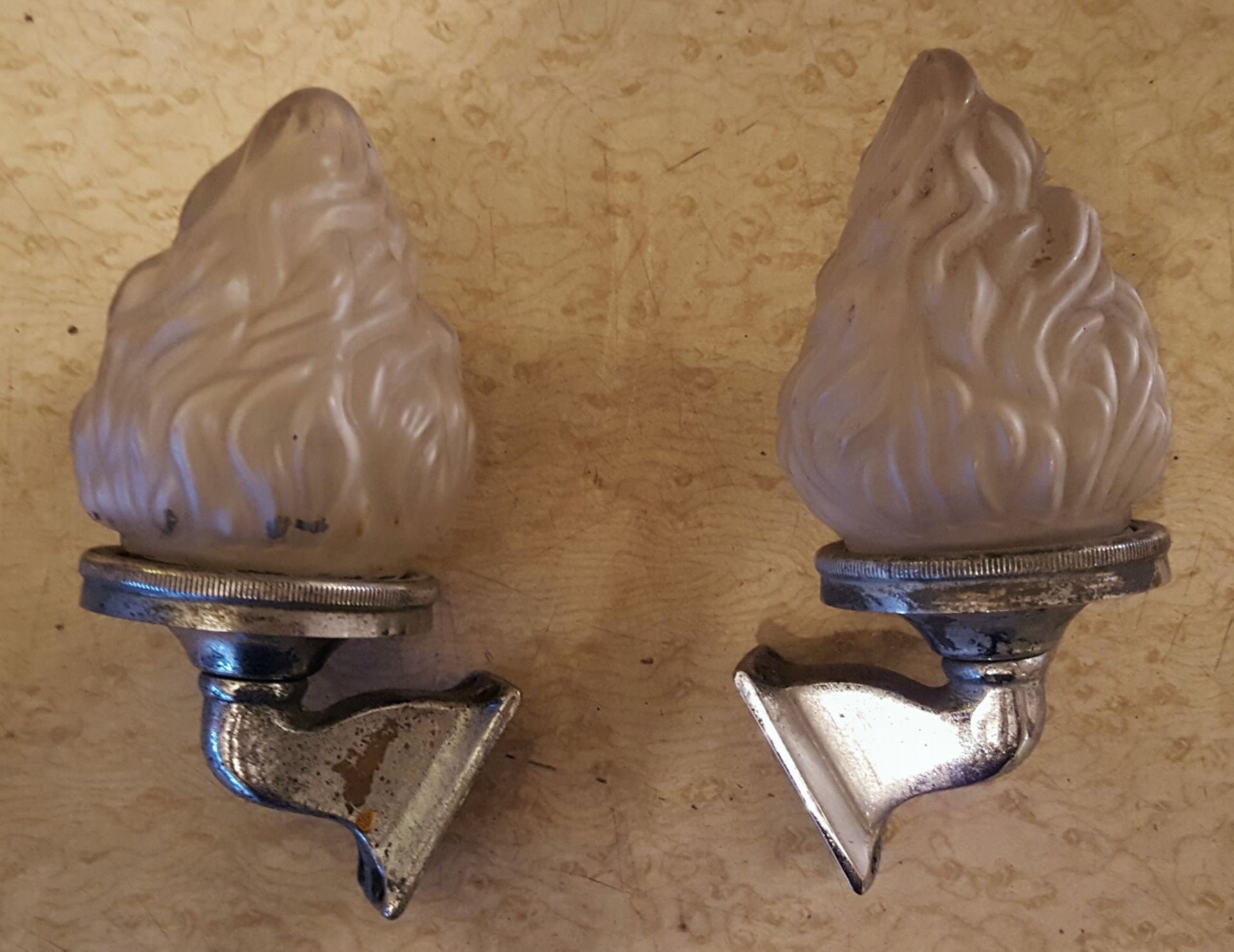 Pair of Art Nouveau Style Wall Lights