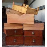 Vintage Wooden Drawers & Boxes