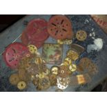 Box of Vintage Meccano Parts