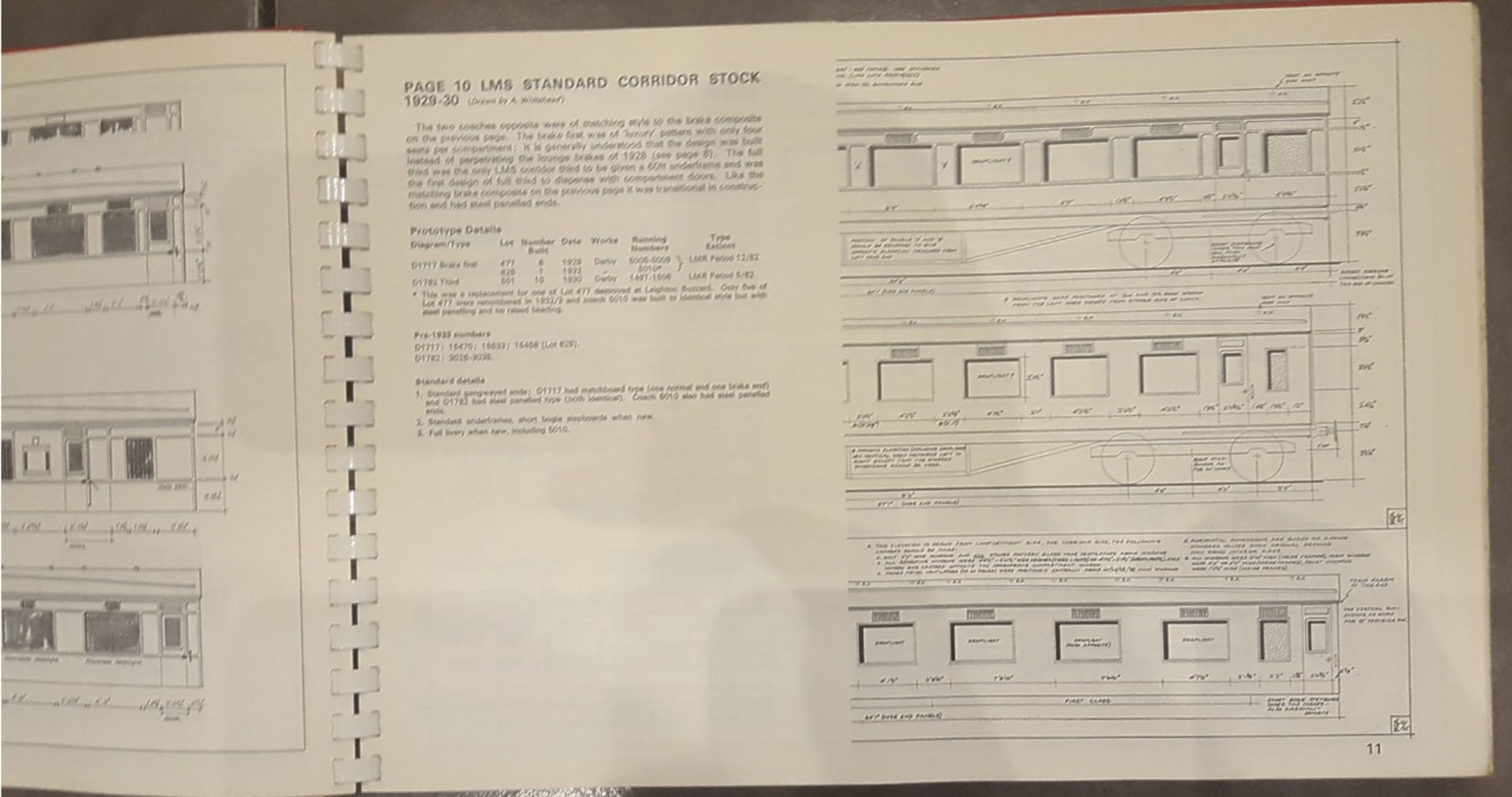 Book Historic Carriage Drawings in 4mm Scale 1969 ***reserve reduced*** - Image 3 of 3