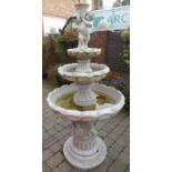 Garden Water Fountain (Includes Pump)