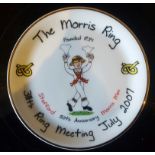 2 Morris Dancers Collectors Plates