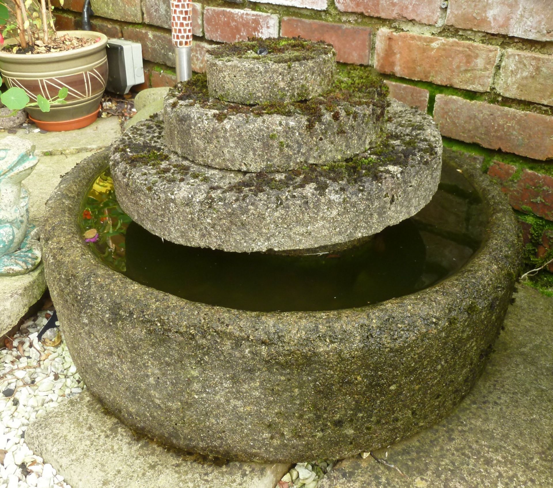 Circular Garden Water Feature