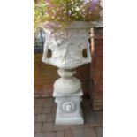 Garden Planter Urn on Stand