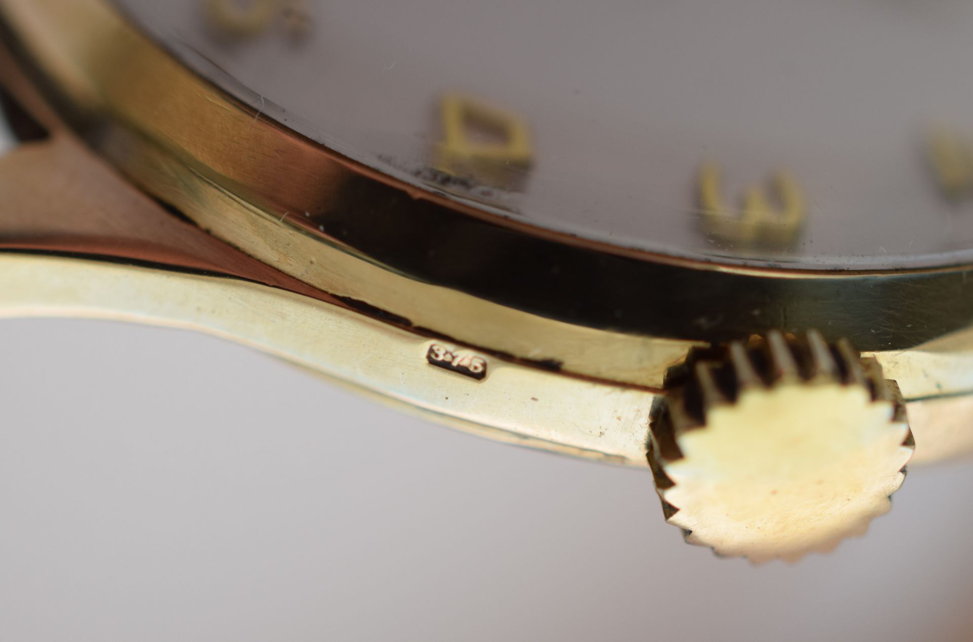 9ct Solid Gold Garrard Gentleman's Manual Wind Watch - Image 4 of 7