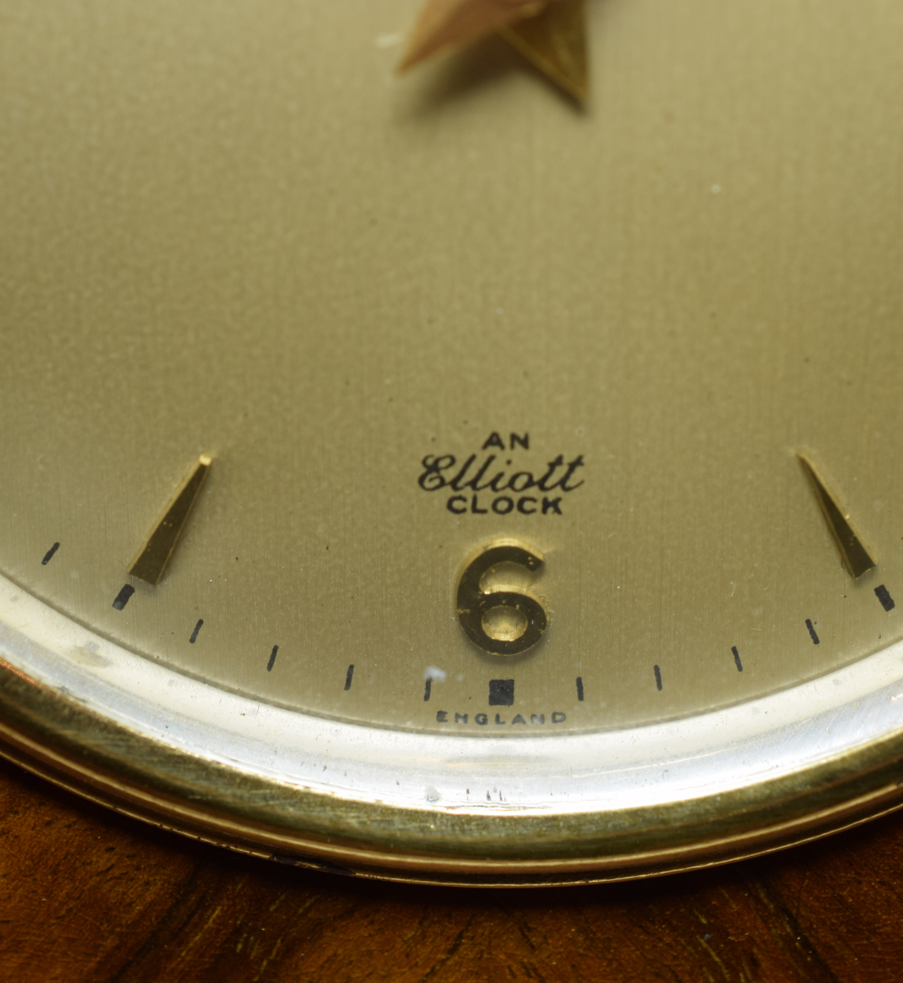 Elliott Mantel Clock Butt & Co - Bild 3 aus 3