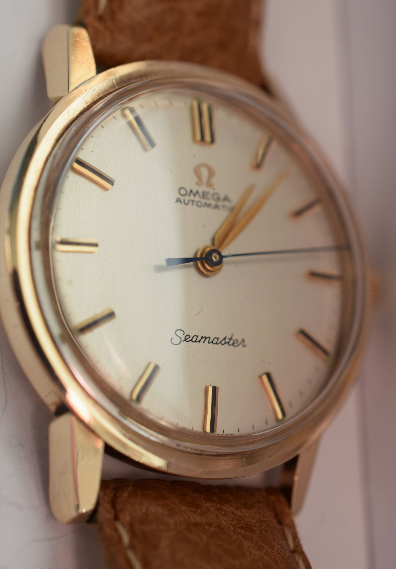 Omega Seamaster Automatic In 9ct Gold Case ***RESERVE LOWERED*** - Image 4 of 8