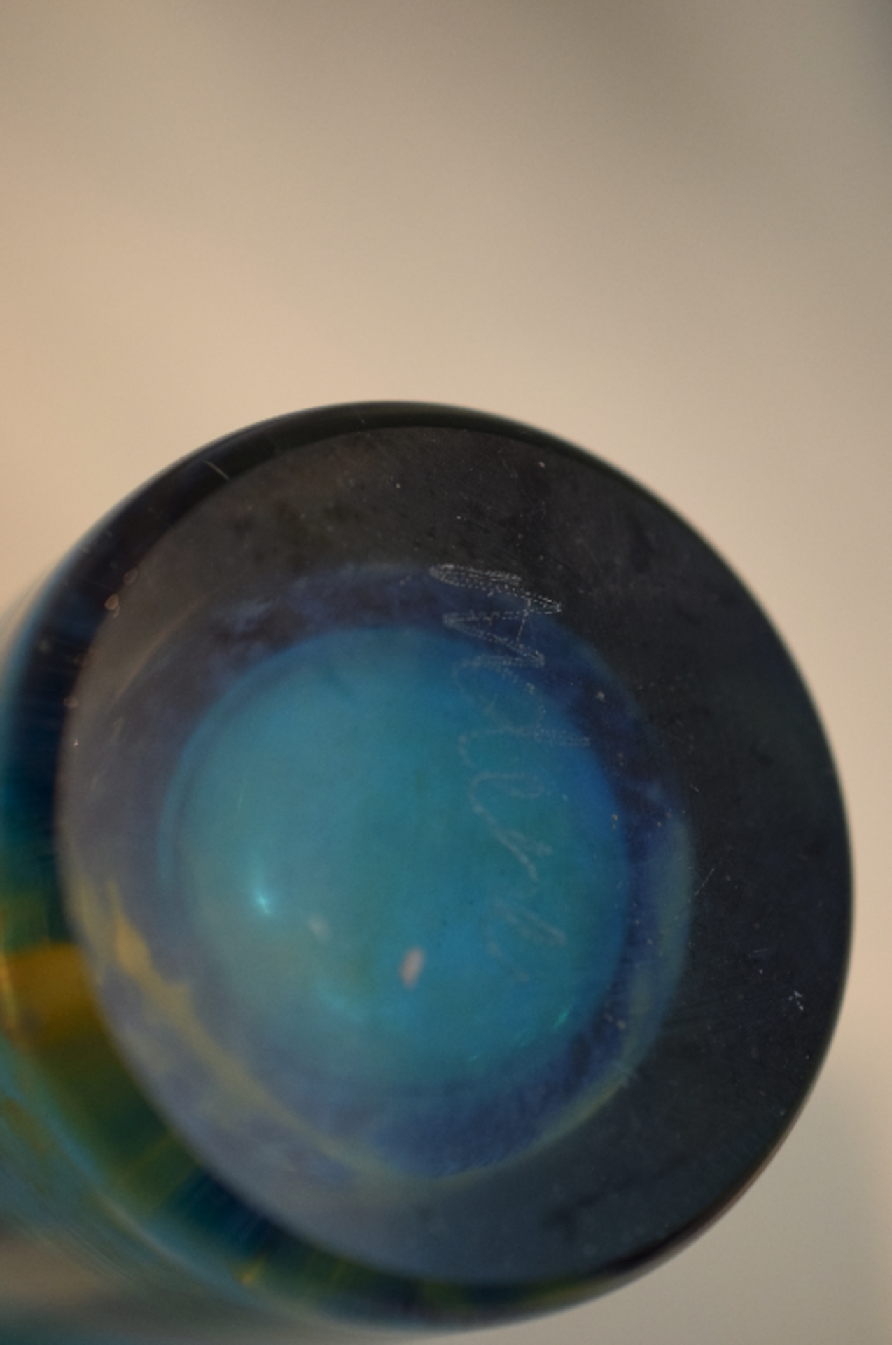 Mdina Phoenician Glass Posy Vase Signed NO RESERVE - Image 3 of 4