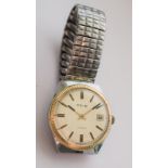 Early Czechoslovakian Prim Watch With Gold Style Bezel £10 START & NO RESERVE!