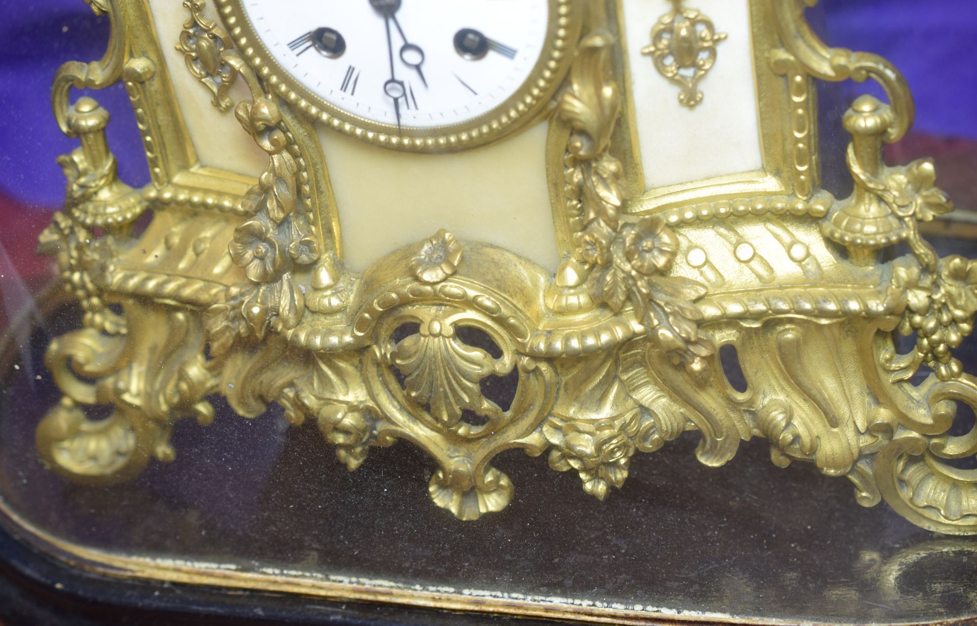 Large Victorian French Domed Clock c1840s - Image 5 of 5