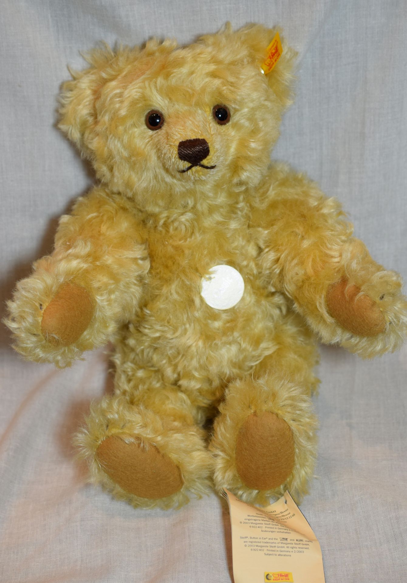 Steiff Classic Mohair Growler Bear 2002