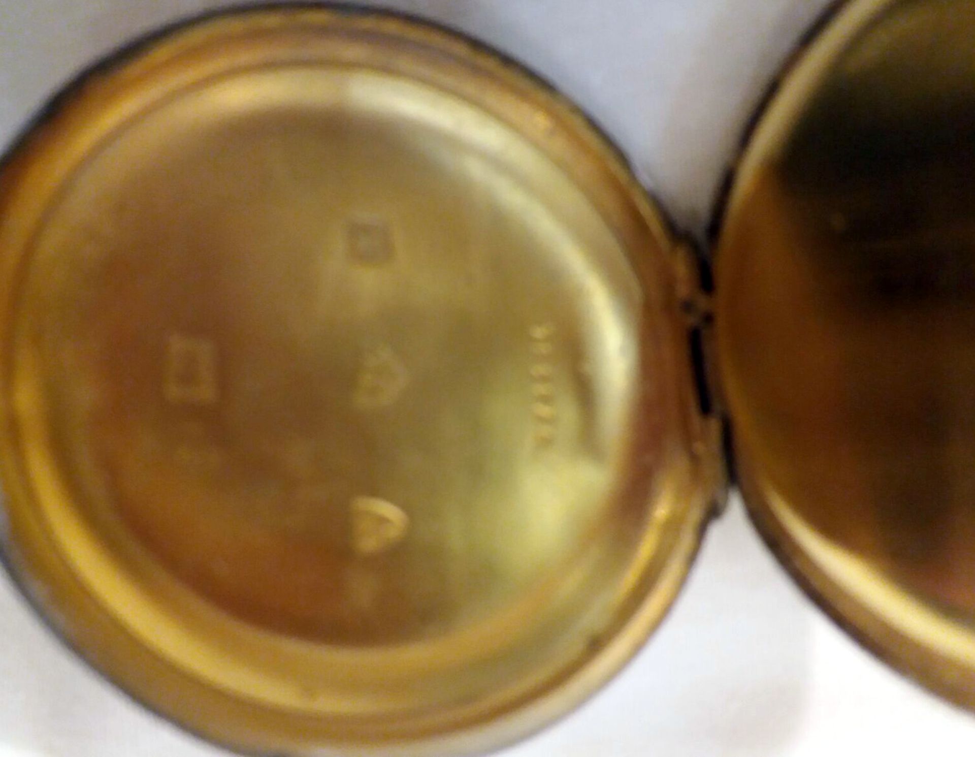 Unusual Valmor Gold Plated Pocket Watch With Hebrew Numerals - Image 3 of 3