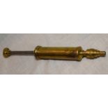 Vintage Brass Syringe £10 START & NO RESERVE!