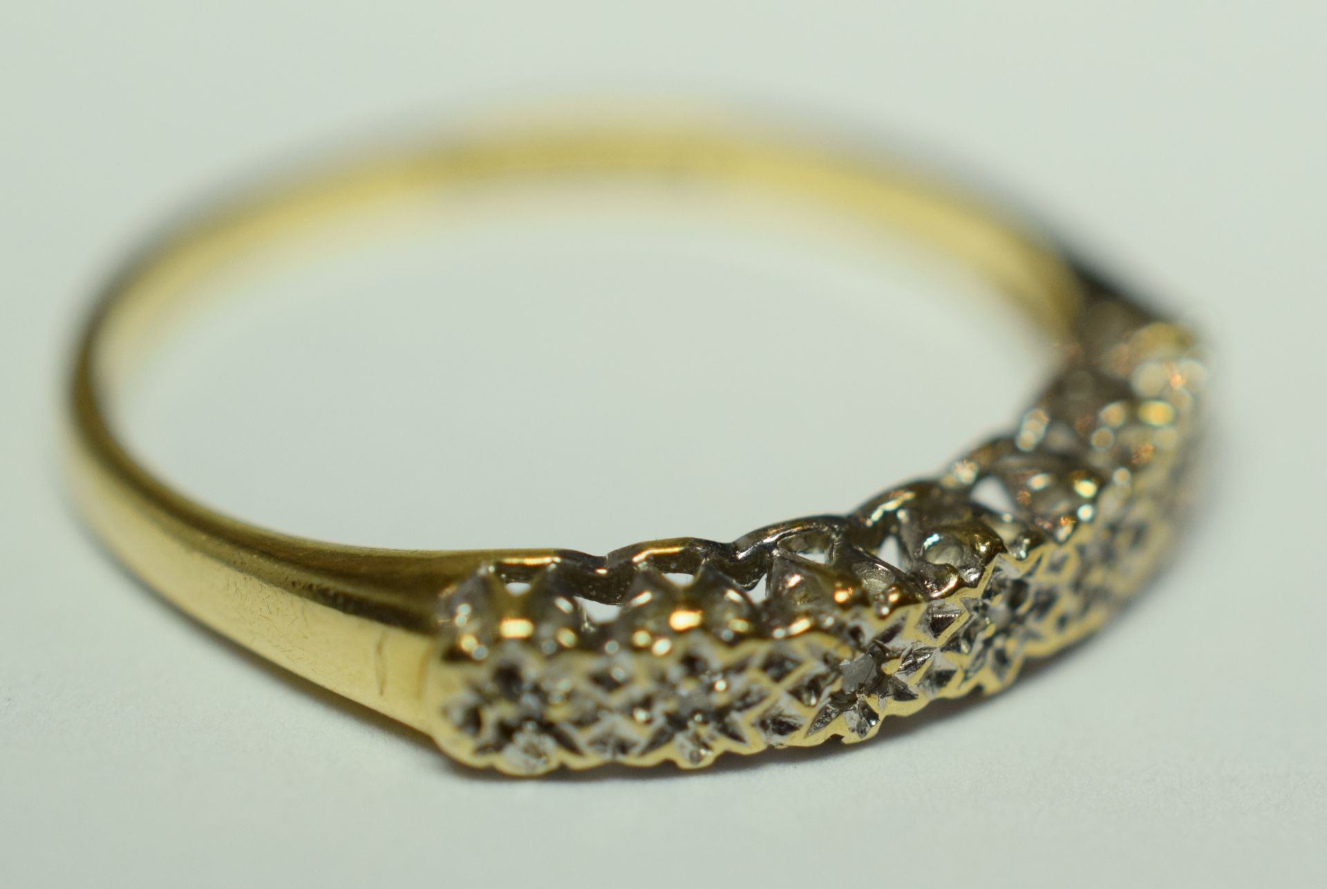 Diamond Eternity Ring 9ct Gold NO RESERVE!