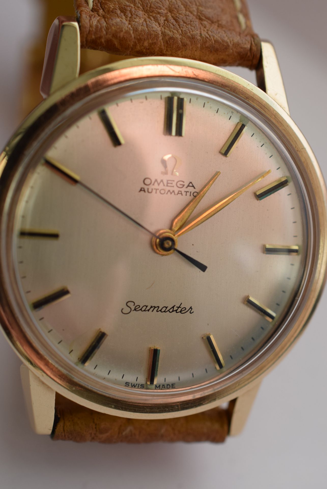 Omega Seamaster Automatic In 9ct Gold Case ***RESERVE LOWERED*** - Image 2 of 8