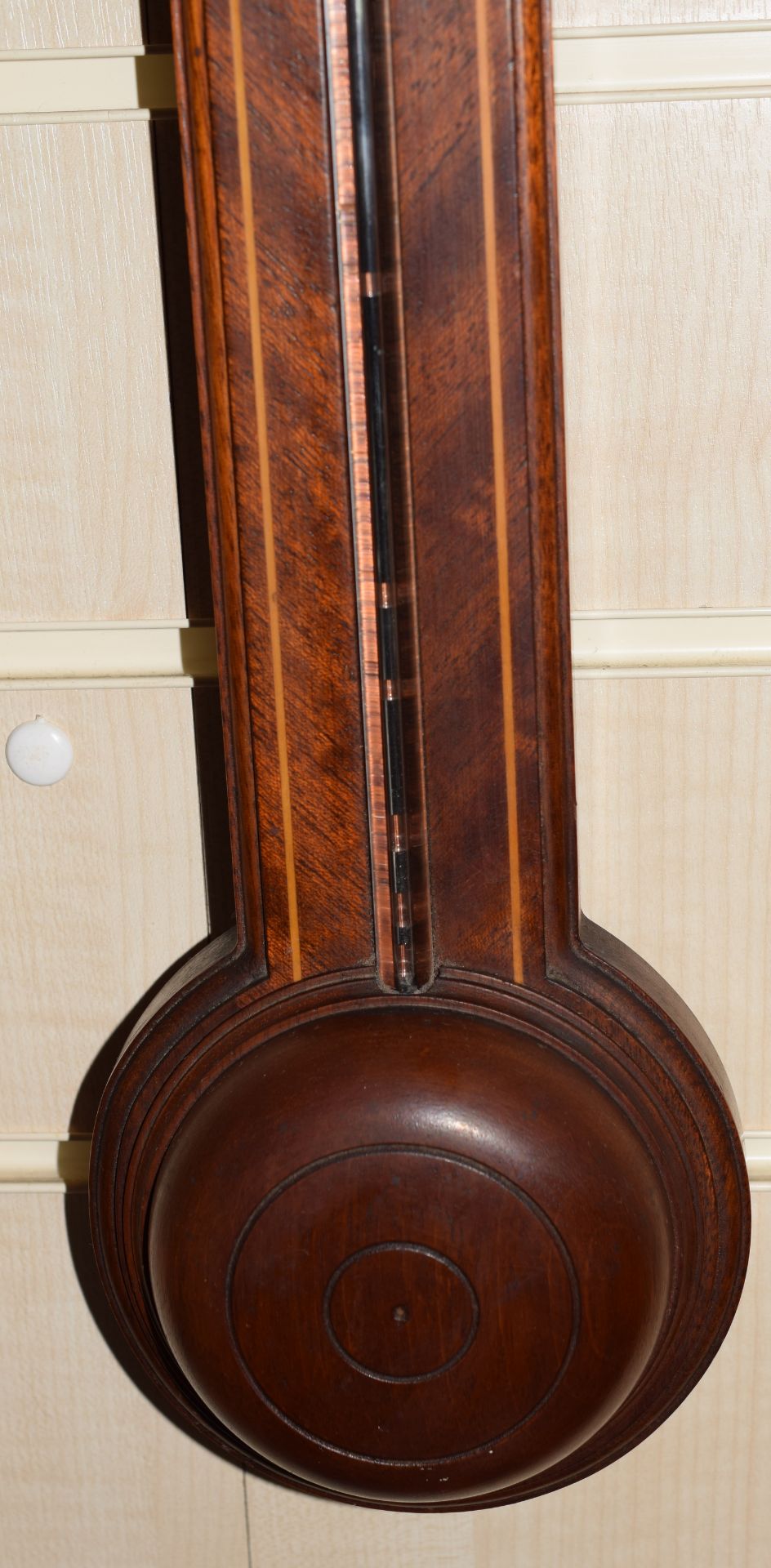 Mahogany Stick Barometer By Comitti Of London - Image 8 of 9