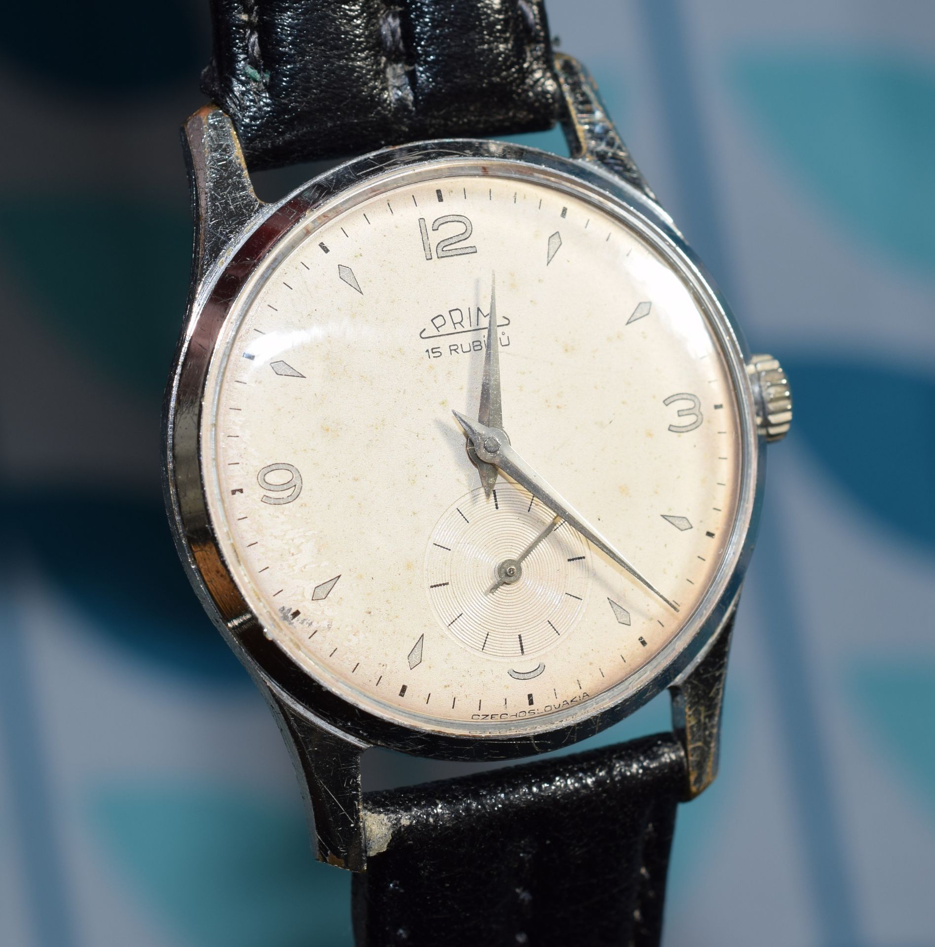 Early Czechoslovakian Prim Watch £10 START & NO RESERVE!