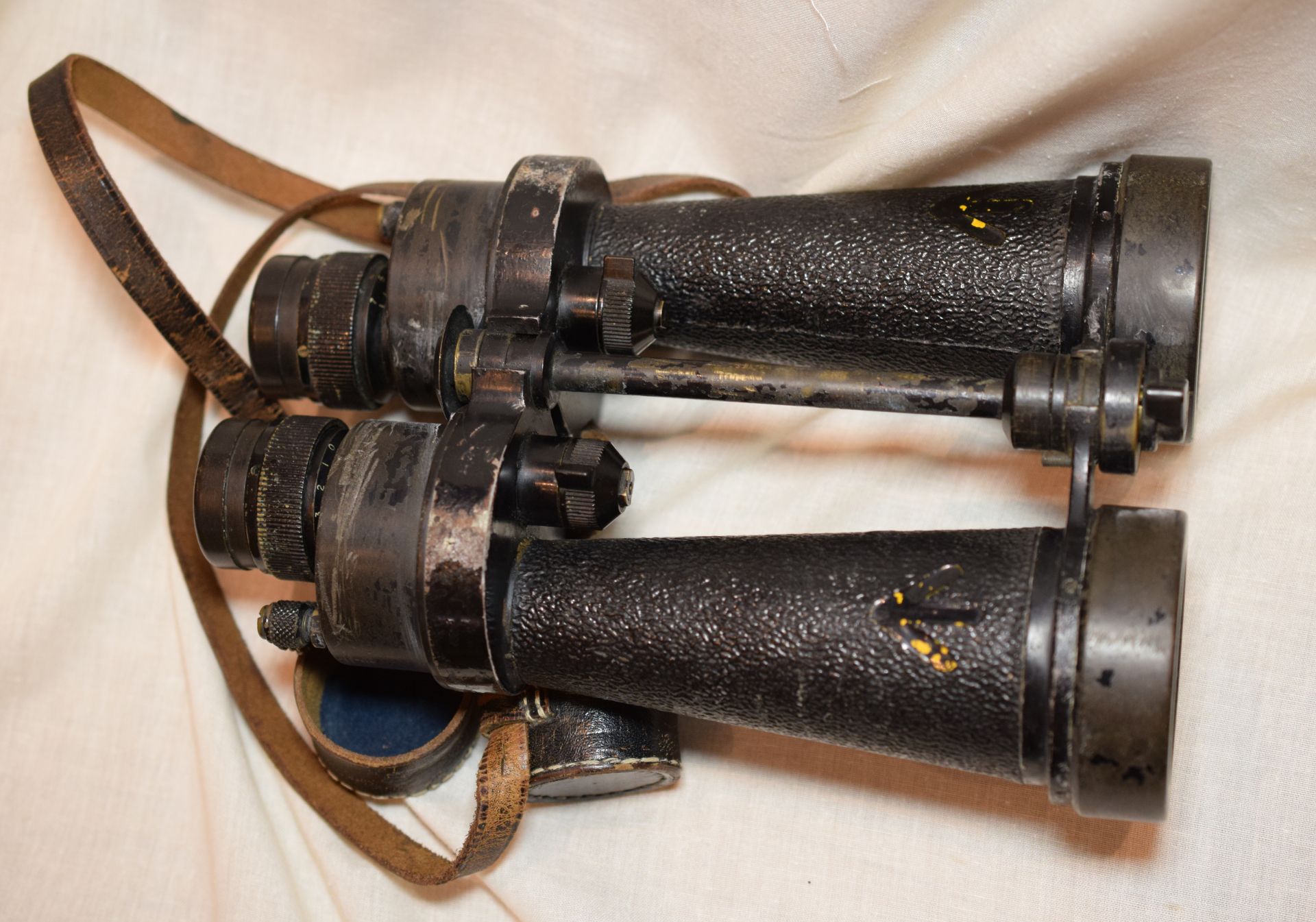 Barr & Stroud London British WWII Military Binoculars 7x50 c1940 ***RESERVE LOWERED***
