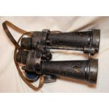 Barr & Stroud London British WWII Military Binoculars 7x50 c1940 ***RESERVE LOWERED***
