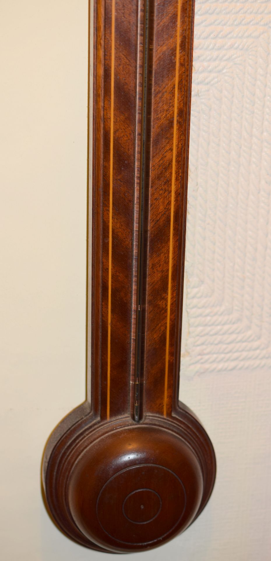 Mahogany Stick Barometer By Comitti Of London - Image 2 of 9