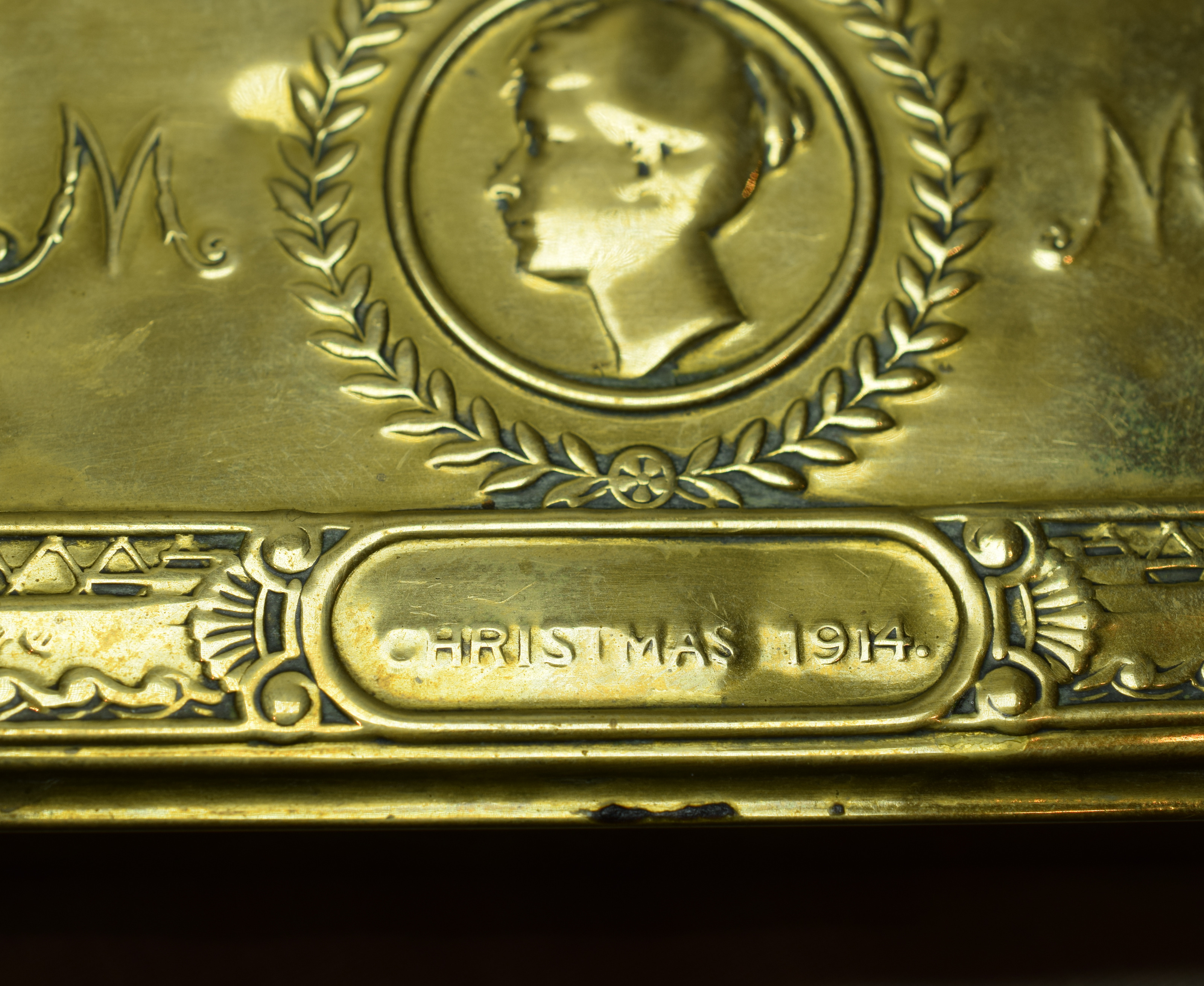 1914 Queen Mary Soldier's Christmas Tin NO RESERVE! - Bild 2 aus 4