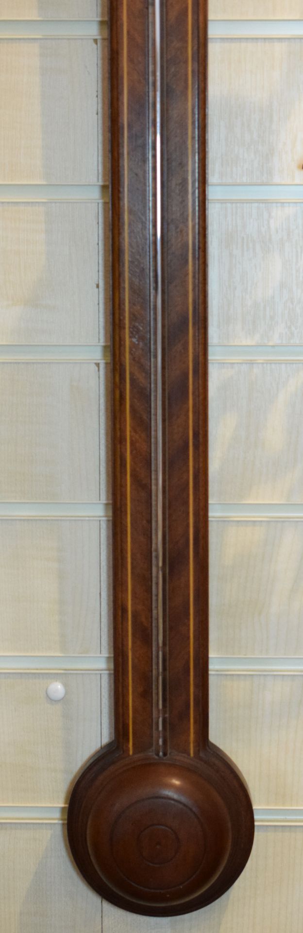 Mahogany Stick Barometer By Comitti Of London - Image 4 of 9