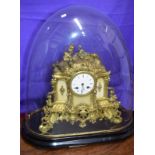 Large Victorian French Domed Clock c1840s