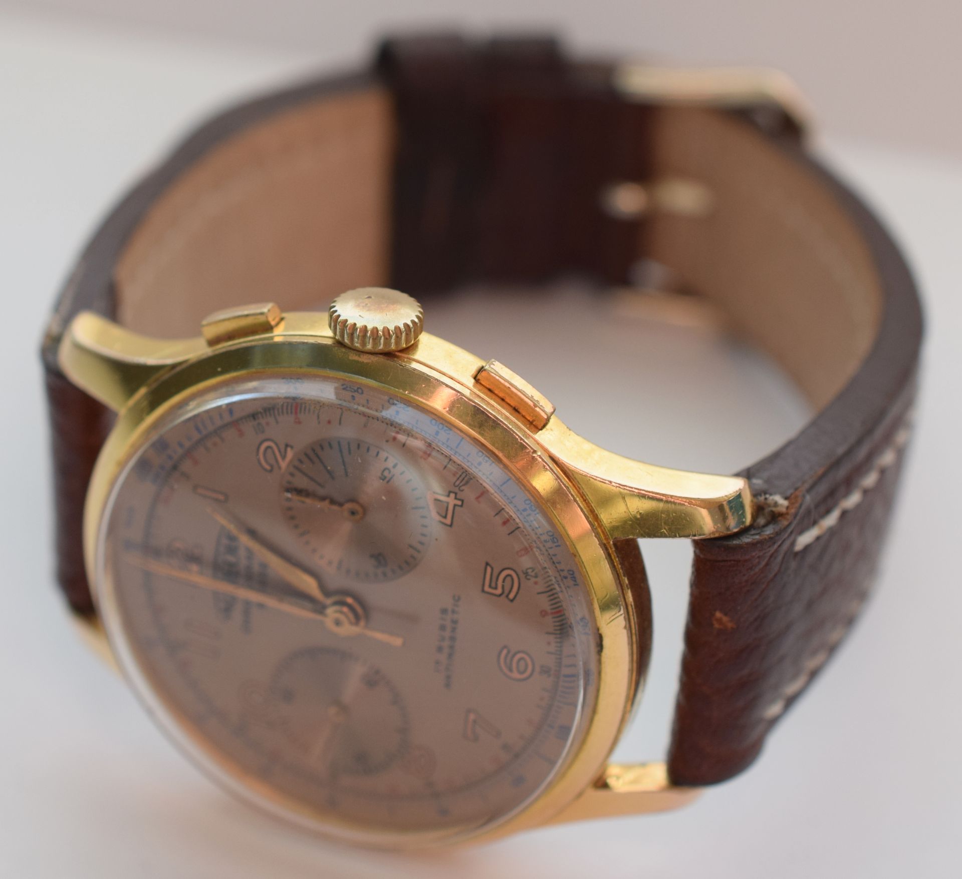 Vintage Aureole Chronograph With Landeron Movement c1958 ***RESERVE LOWERED*** - Image 2 of 9