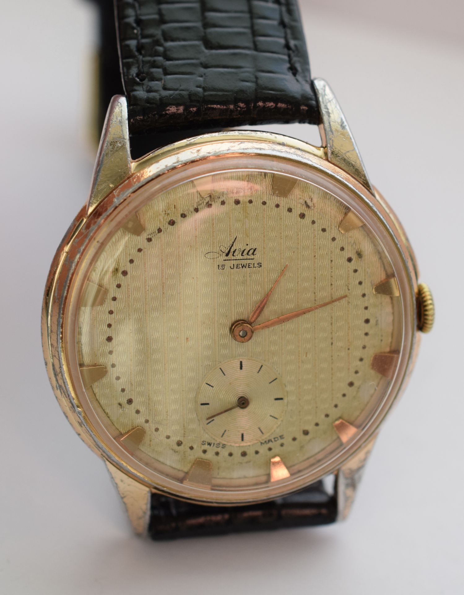 Vintage Gentleman's Avia Wristwatch £10 STARTING BID & NO RESERVE! - Image 4 of 4