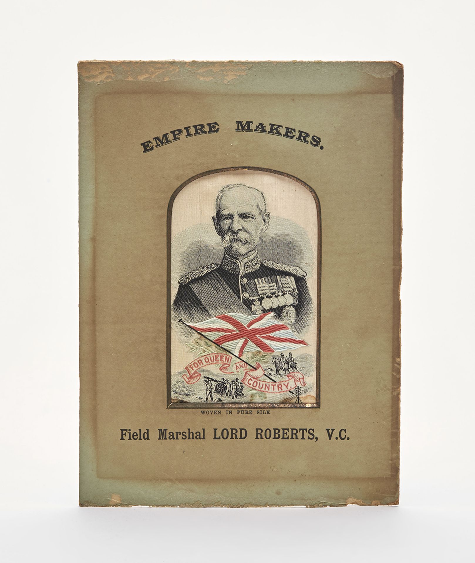 SET FIVE BOER WAR BRITISH EMPIRE MAKERS WOVEN SILKS c.1900 - Image 12 of 12