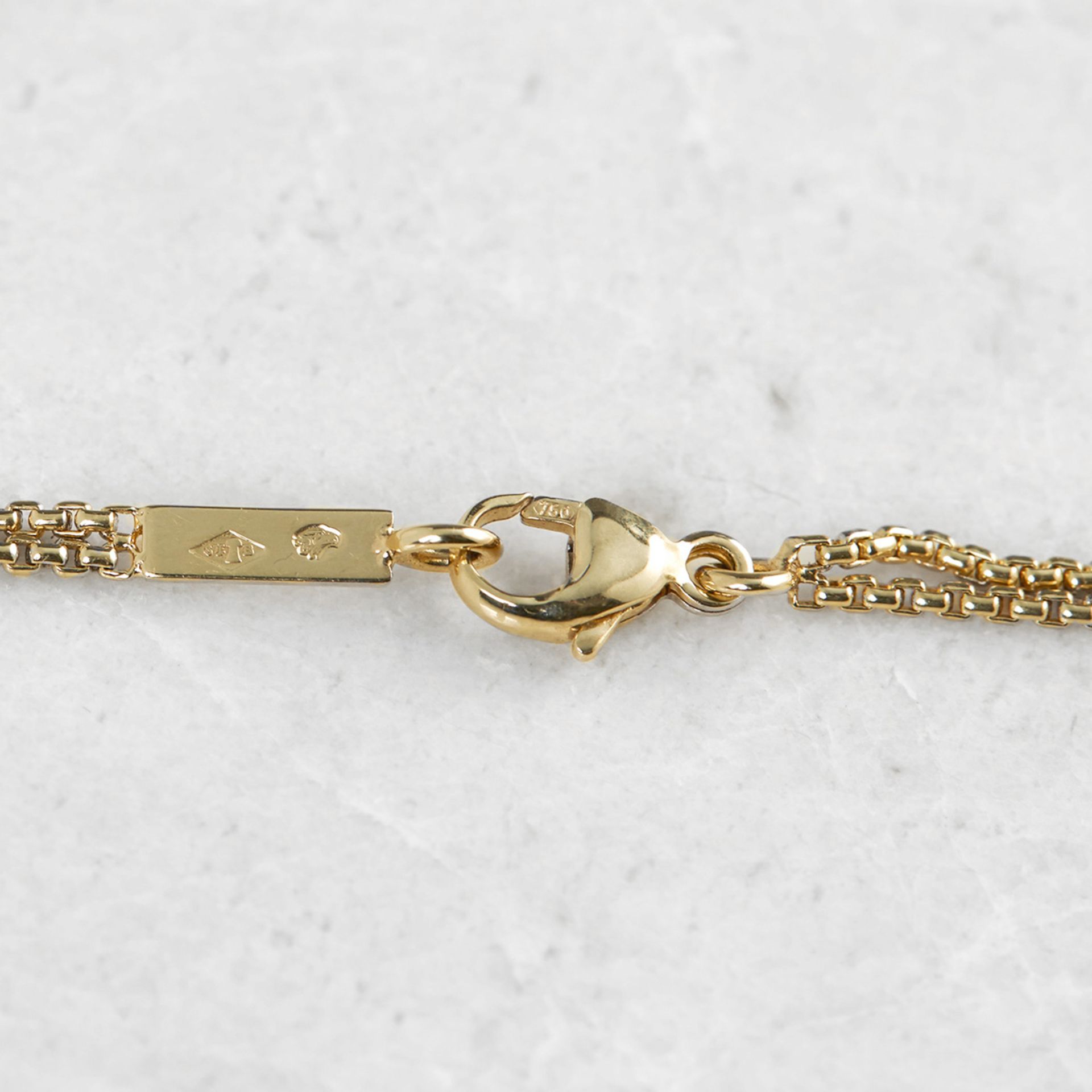 18k Yellow Gold Chain Necklace - Image 5 of 7