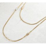 18k Yellow Gold Chain Necklace